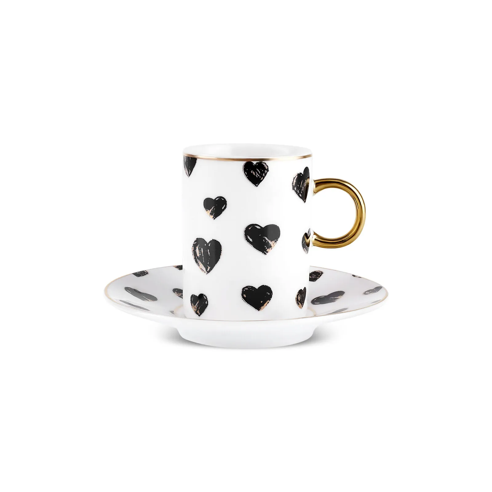 Karaca Perry Heart-Shaped 6-Piece Coffee Cup Set – 90 ml, 8683650366249 8 Karaca Perry Heart-Shaped 6-Piece Coffee Cup Set – 90 ml, 8683650366249 - Image 8