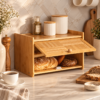 Karaca Massimo Bamboo Bread Box, 8683650374374 - Image 5