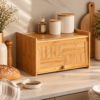 Karaca Massimo Bamboo Bread Box, 8683650374374 - Image 4
