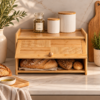 Karaca Massimo Bamboo Bread Box, 8683650374374 - Image 2