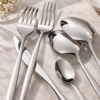 Karaca Lizbon 60-Piece 18/10 Stainless Steel Cutlery Set for 12 People, Platinum, 153.03.07.9686 - Image 2