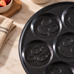 Alternative view of Karaca Fluffy Non-Stick Induction Ceramic Coating Pancake Pan 26 cm, 8683650394952
