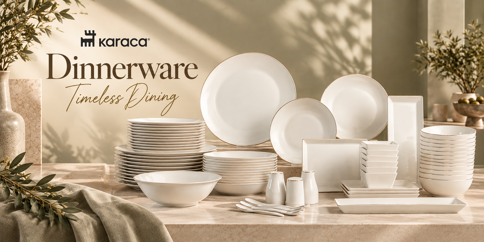 dinnerware set banner